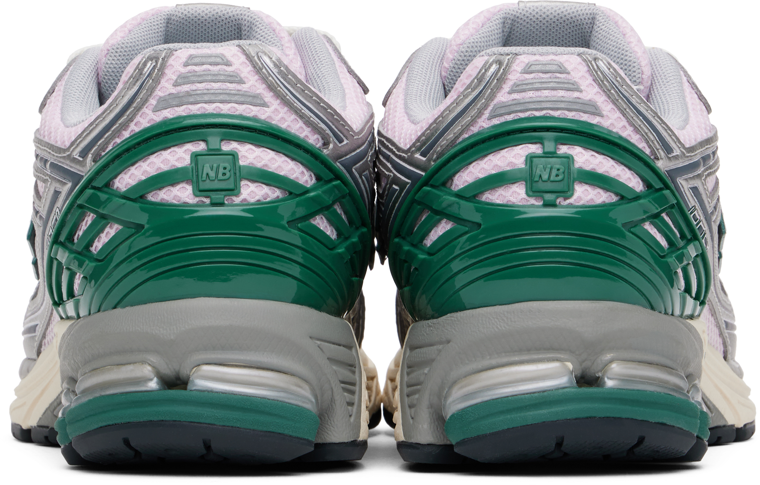 Shop New Balance Pink & Silver 1906r Sneakers In Silver Metalic
