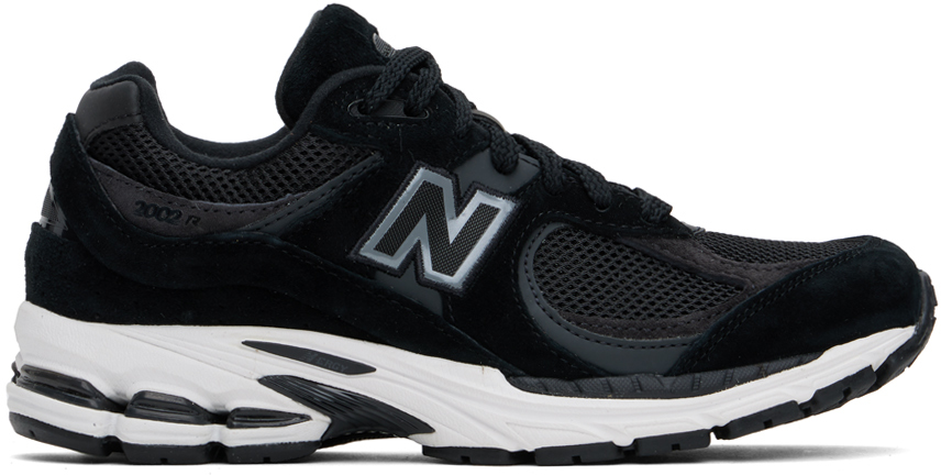 new balance black 2002r sneakers