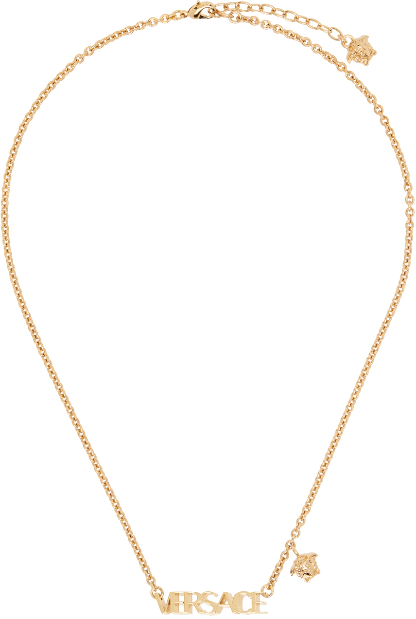 Gold Logo Necklace