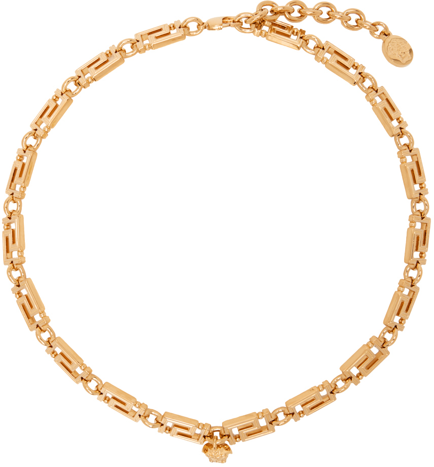 Gold Greca Necklace