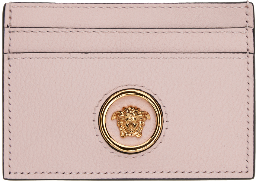 Pink 'La Medusa' Card Holder