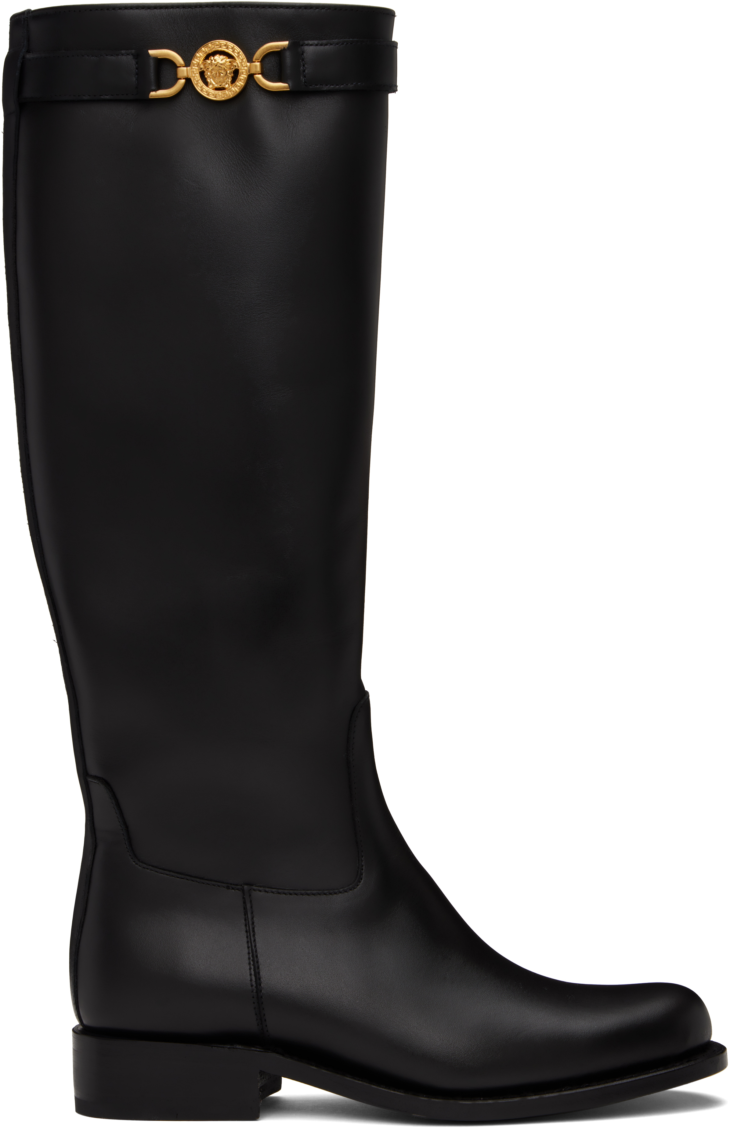 Black Medusa '95 Knee High Tall Boots