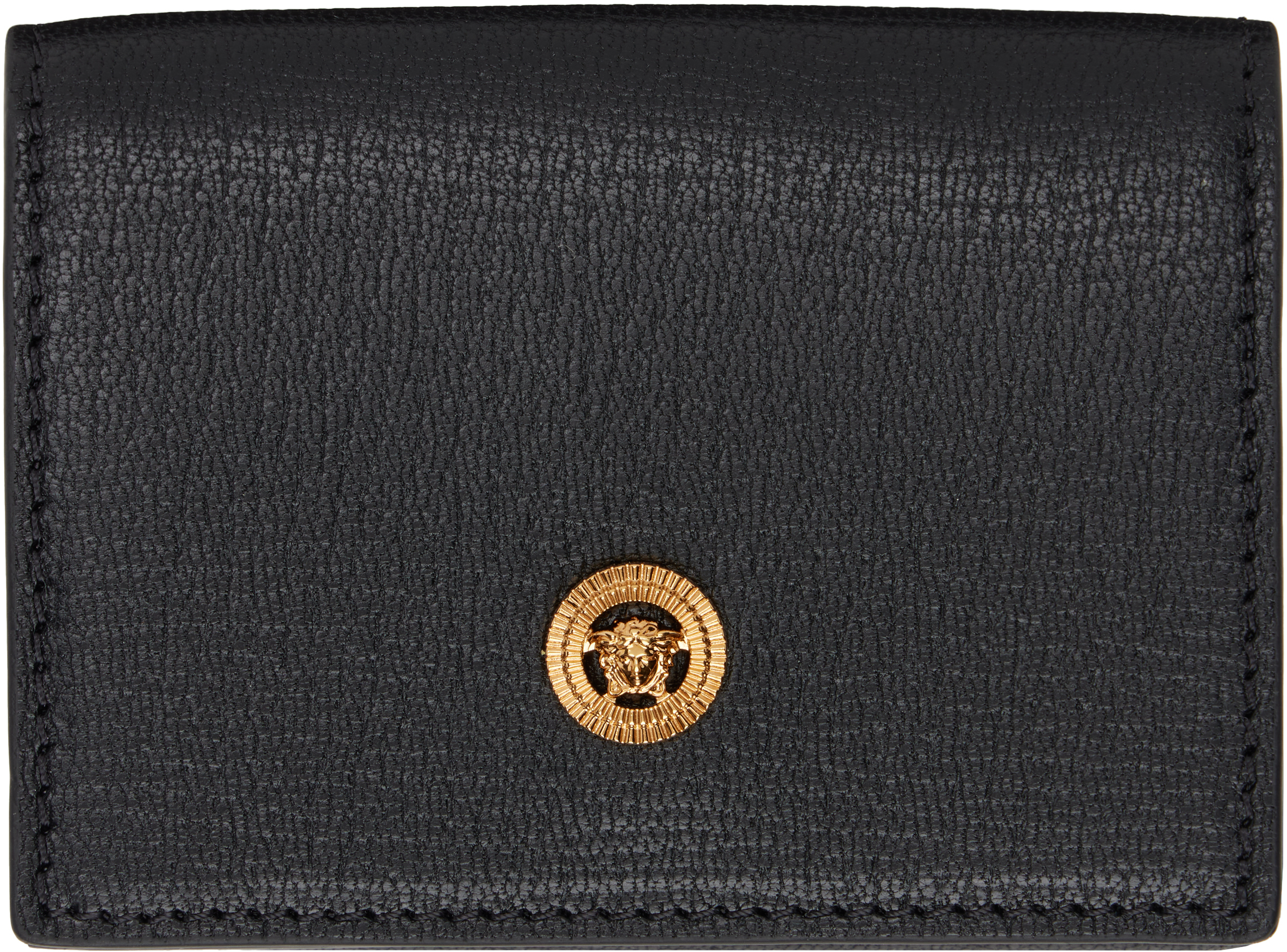 Black Medusa Biggie Trifold Wallet