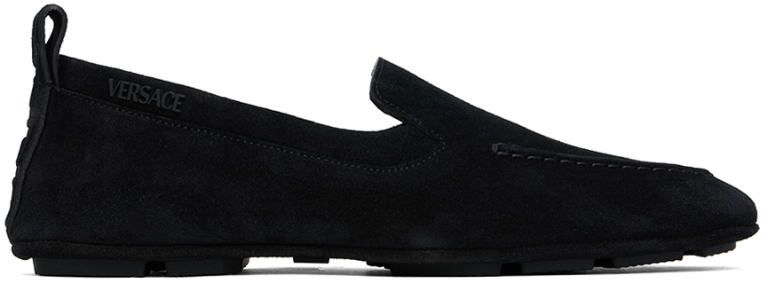 Black Villa Driver Loafers