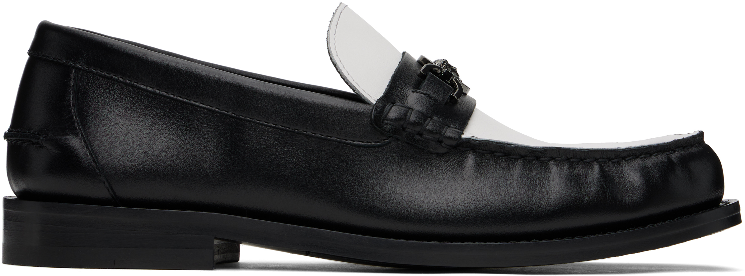 Black & White Medusa '95 Loafers