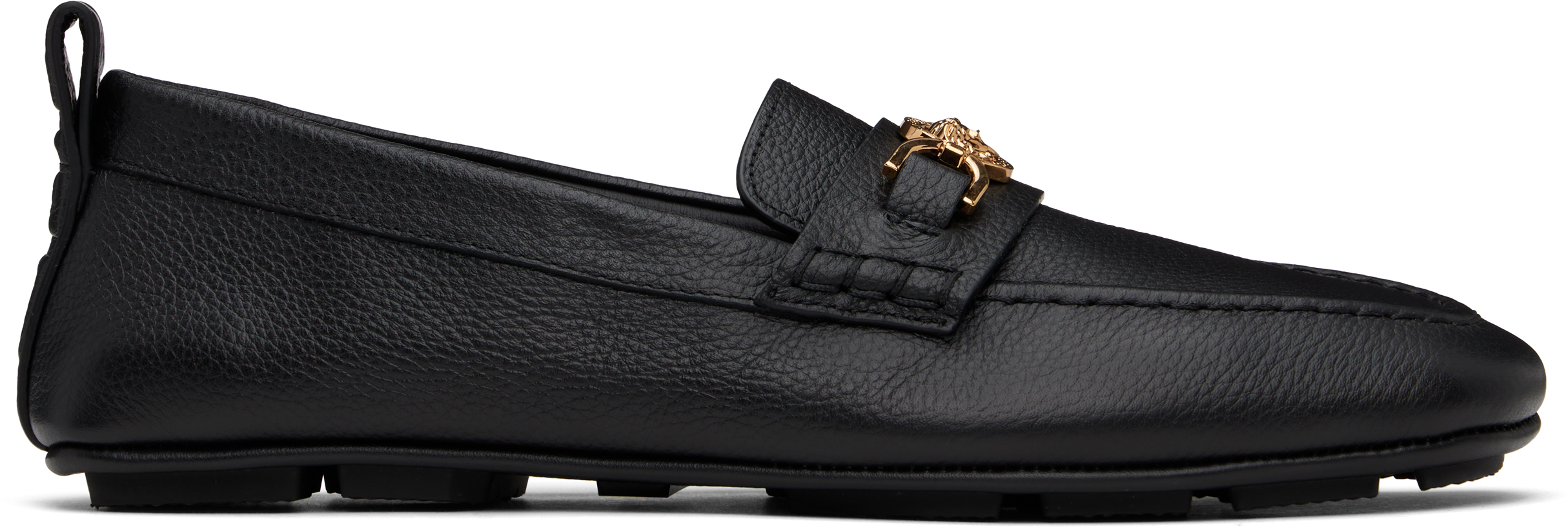 Black Villa Driver Loafers