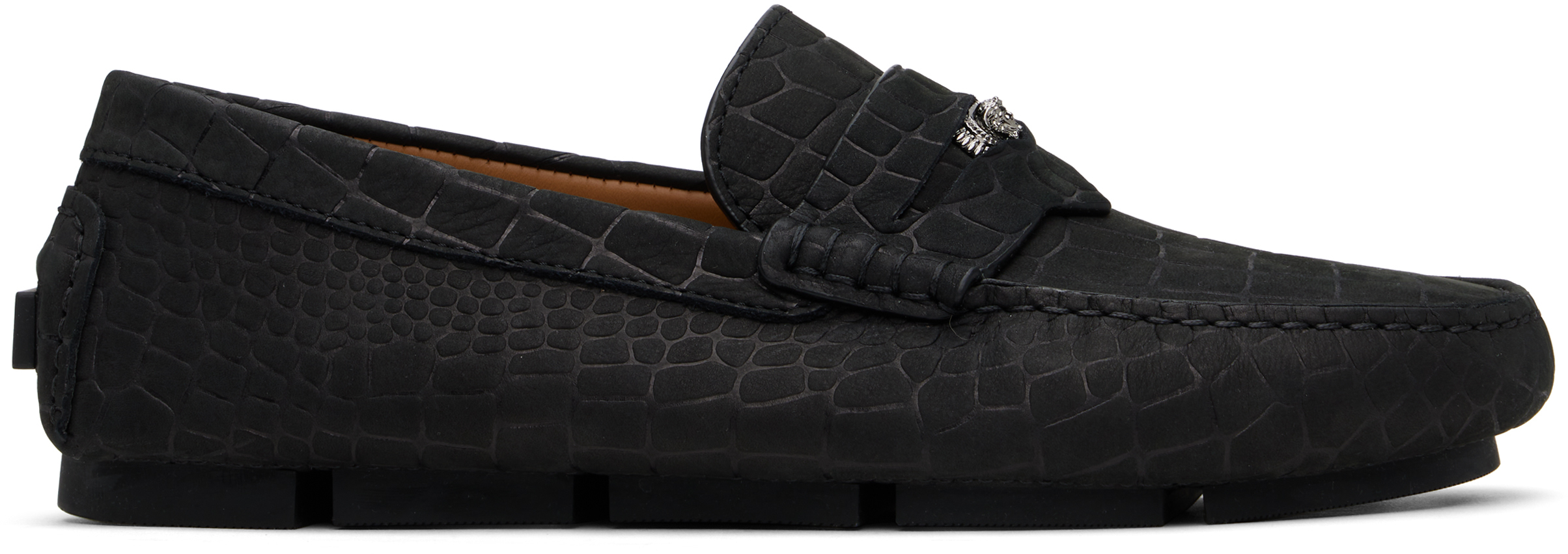 Black Driver Loafers