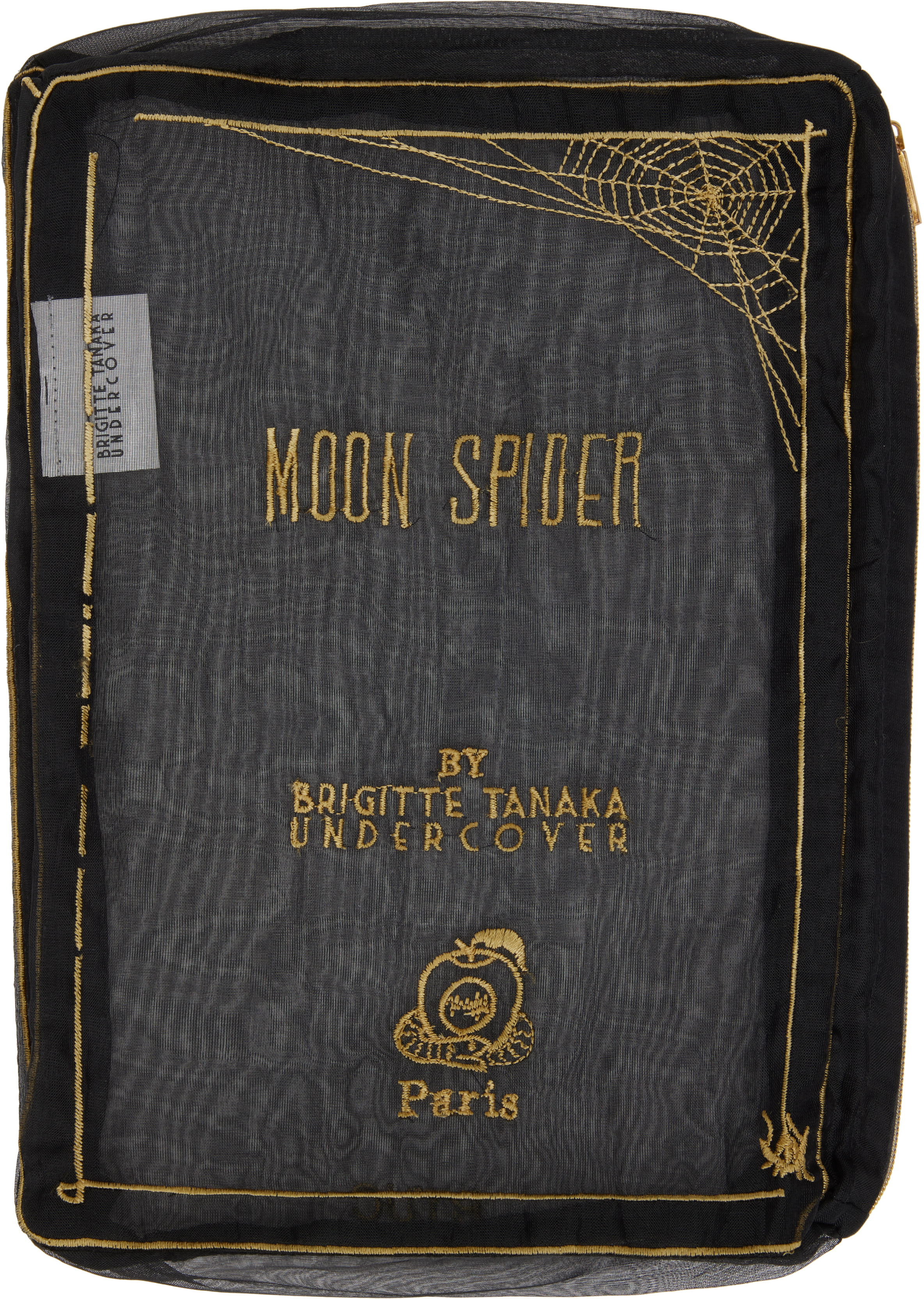 UNDERCOVER: Black Brigitte Tanaka Edition UC2D1P04 Pouch