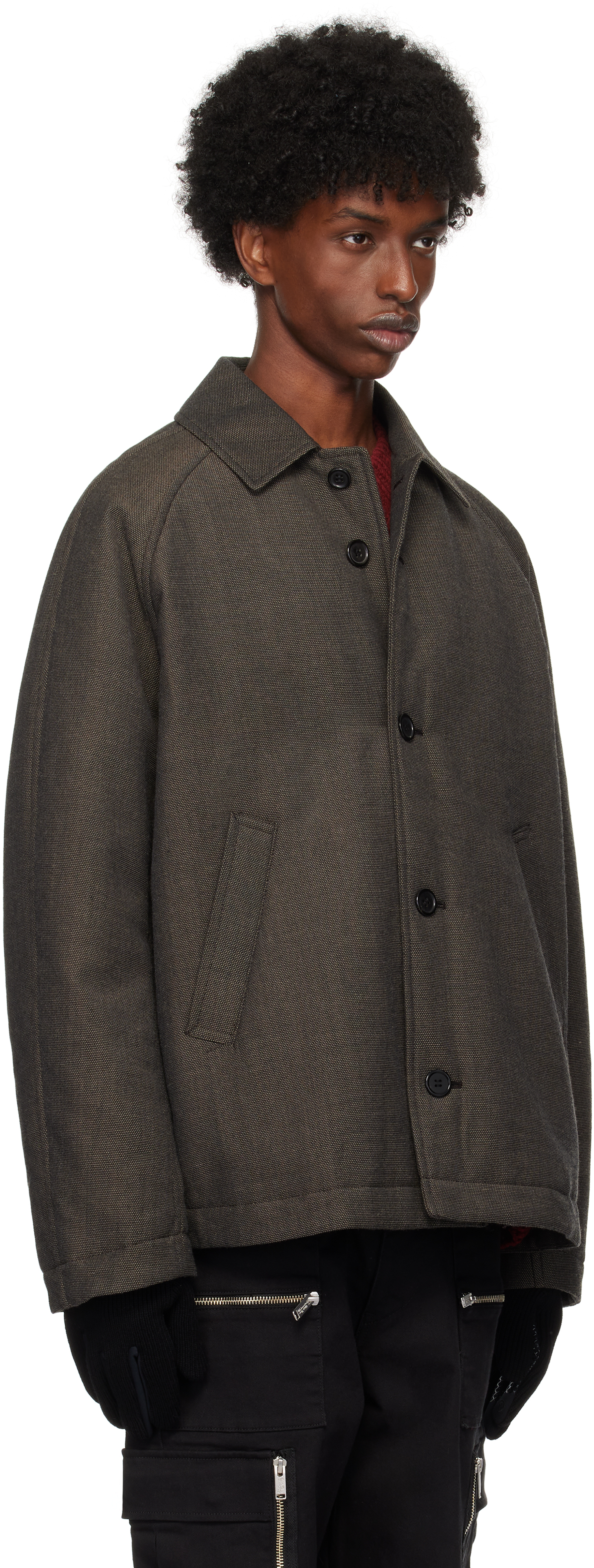 Uniqlo GU x Undercover Womens Oversized MA-1 Blouson Brown
