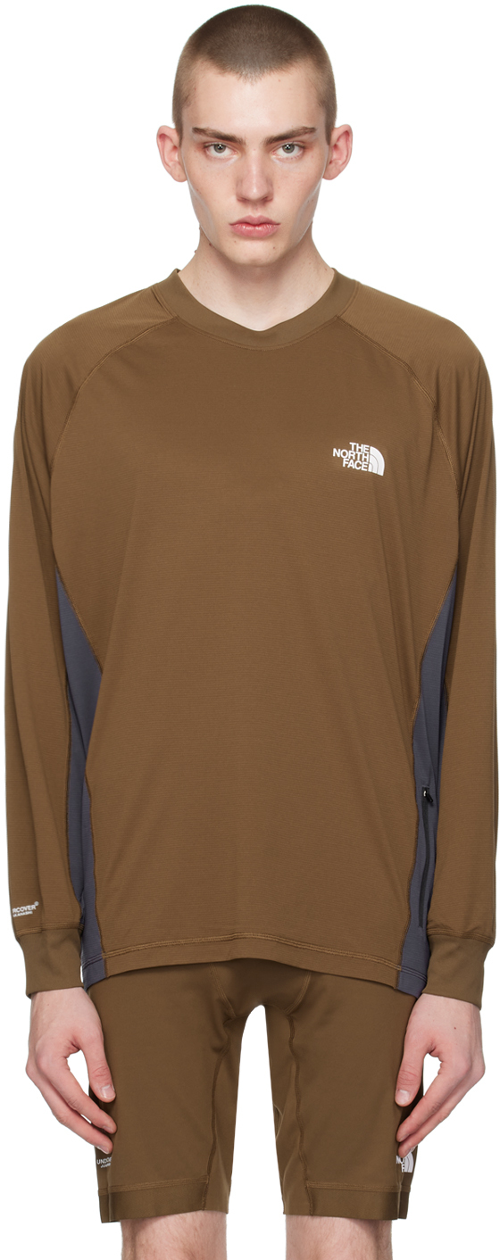 Brown & Black The North Face Edition Long Sleeve T-Shirt