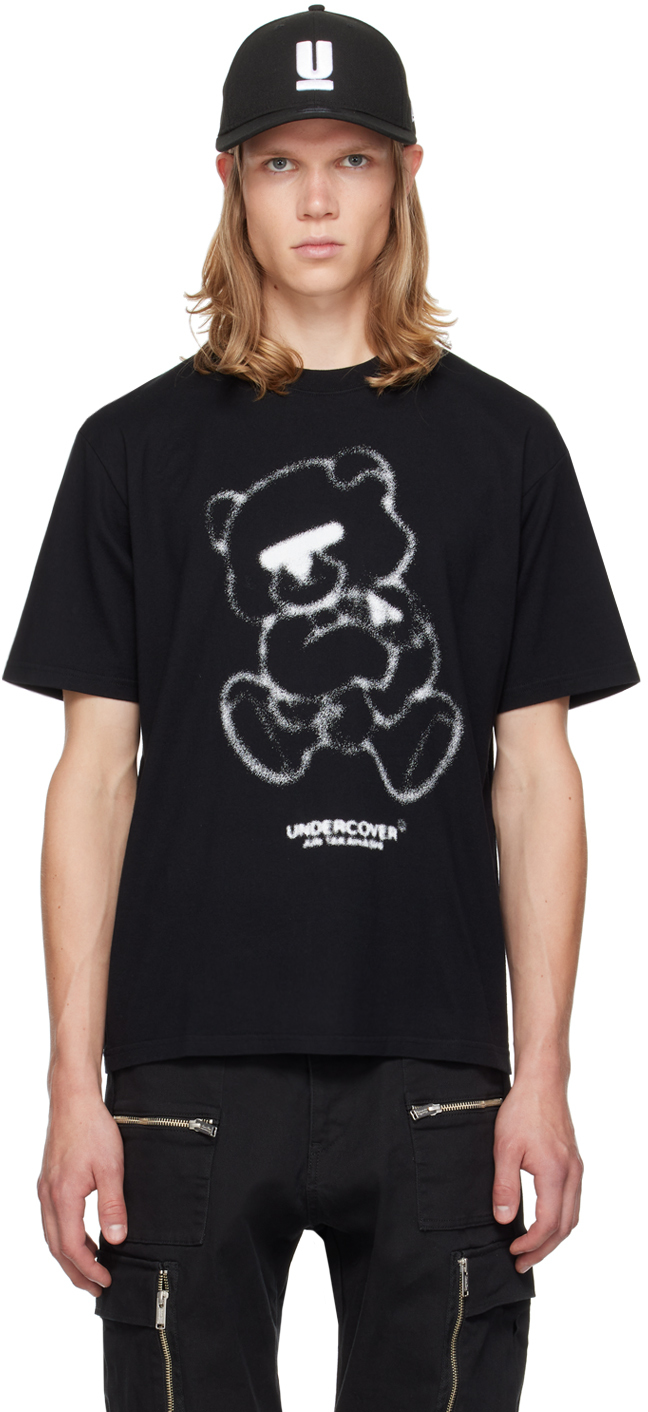 Black Printed Graphic T-Shirt