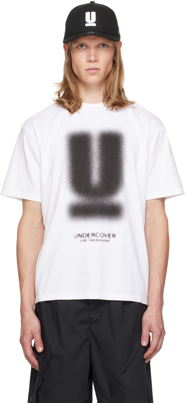 White Printed Graphic T-Shirt