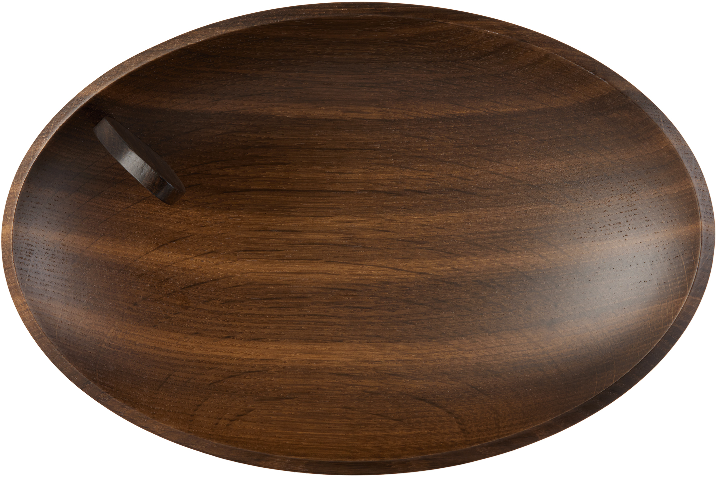 L'objet Oak Kelly Behun Edition Leaf Oval Bowl In Brown