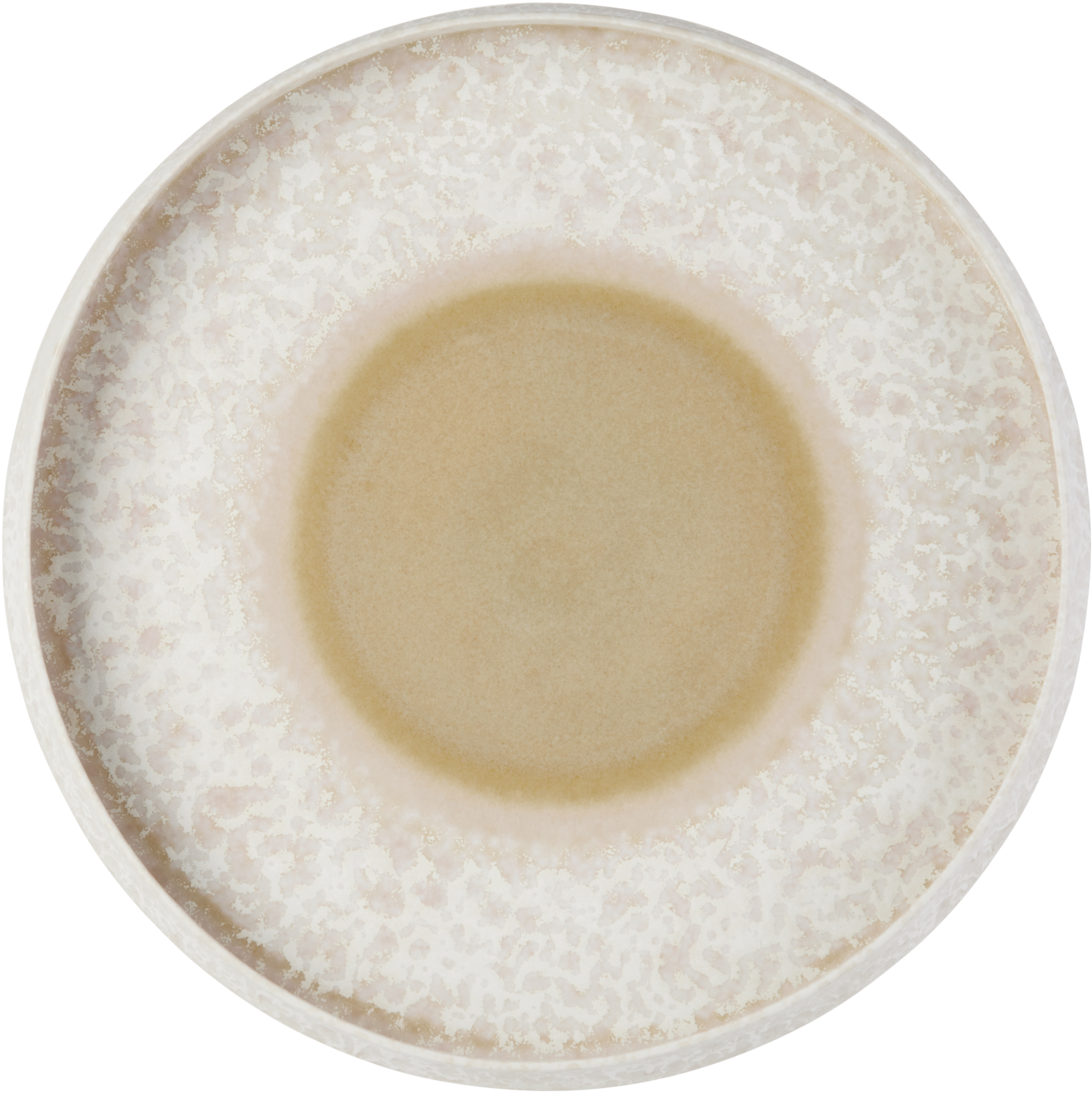 L'objet Beige Large Terra Round Platter In Neutral