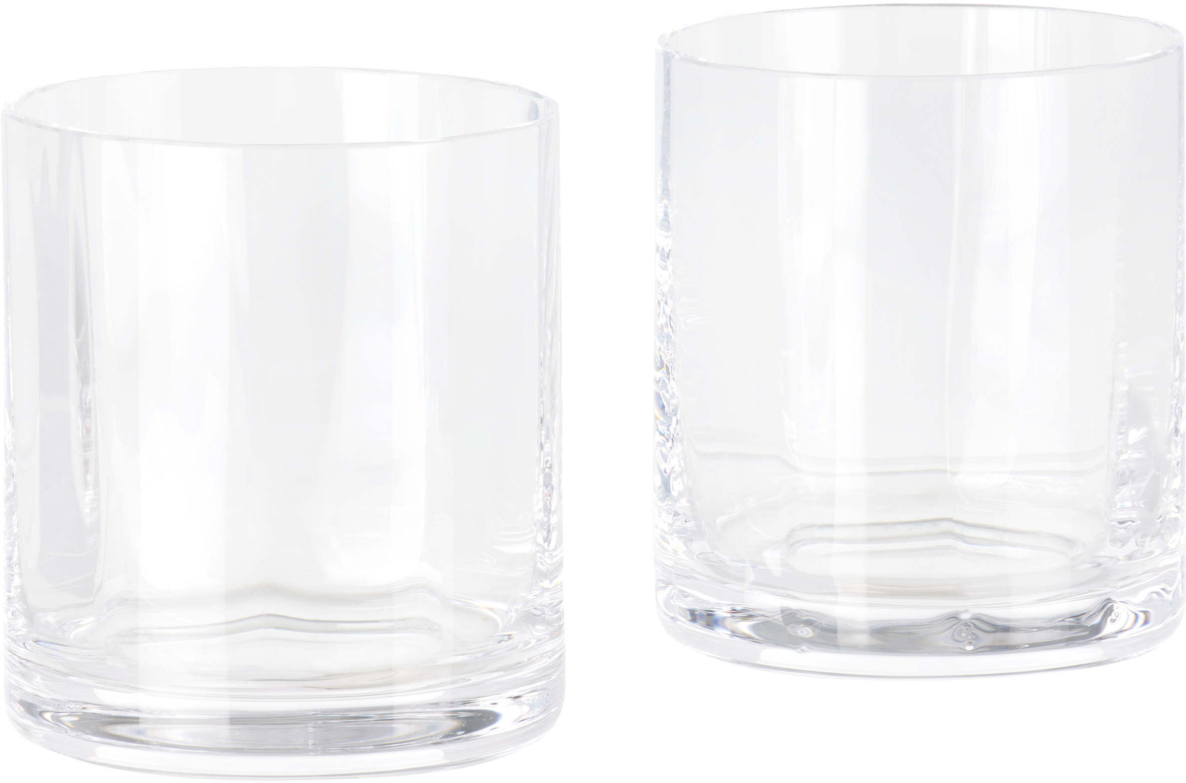 L'OBJET IRIS DOUBLE OLD FASHIONED GLASSES SET