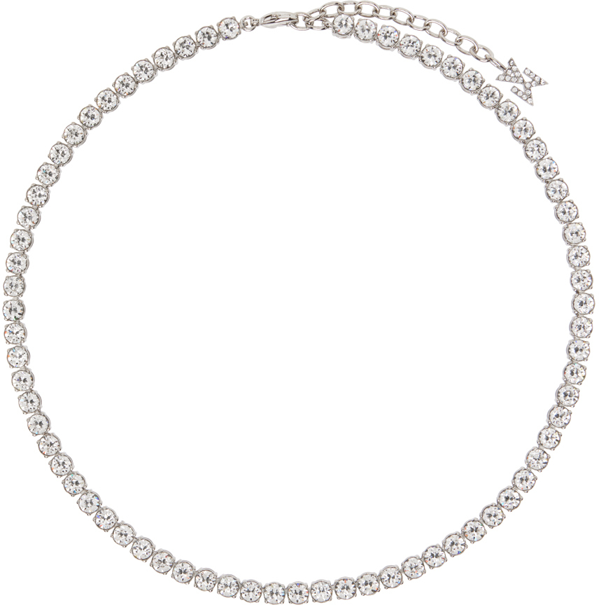 Silver Tennis Necklace