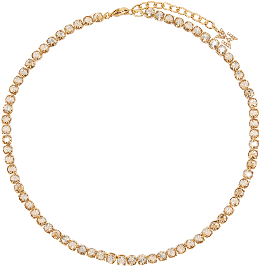 Gold Tennis Necklace