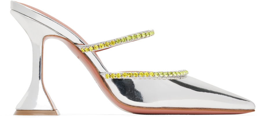 amina muaddi gilda silver