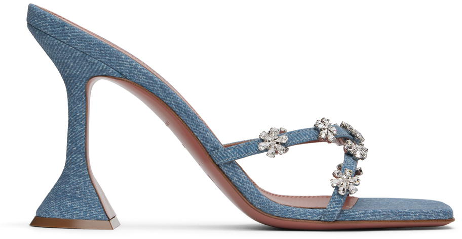 Blue Lily Slipper 95 Heeled Sandals