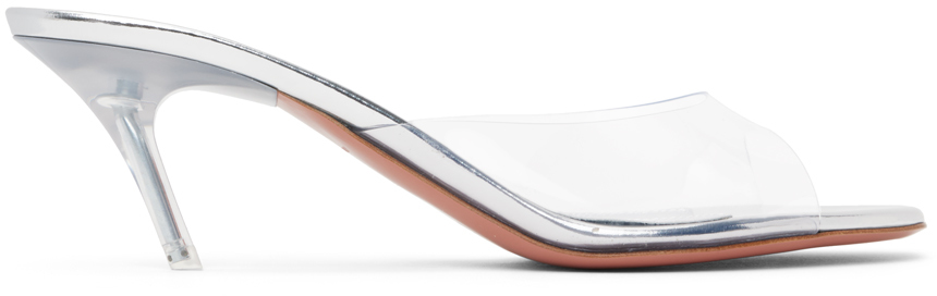 Transparent Alexa Glass 60 Heeled Sandals