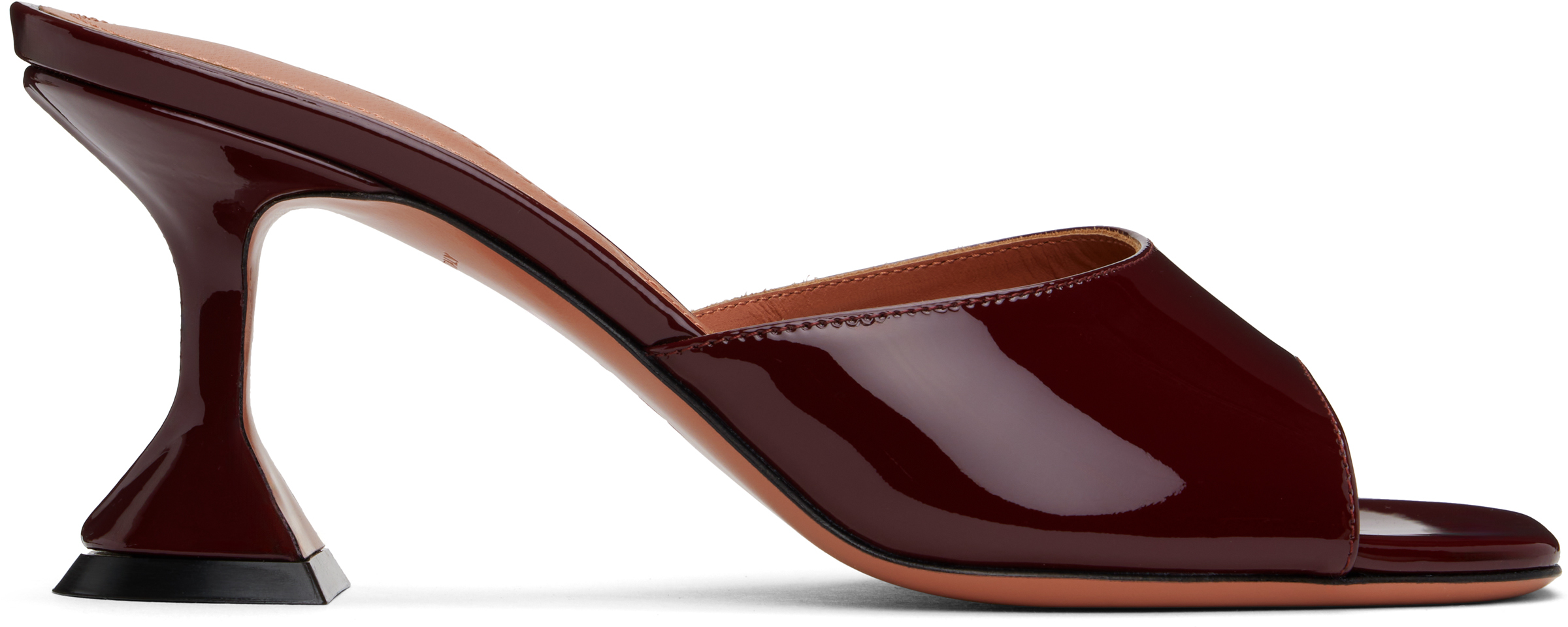 Burgundy Lupita Slipper 70 Heeled Sandals