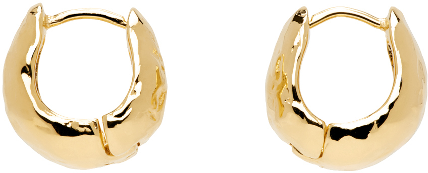Gold Cosmopolitan Hoop Earrings