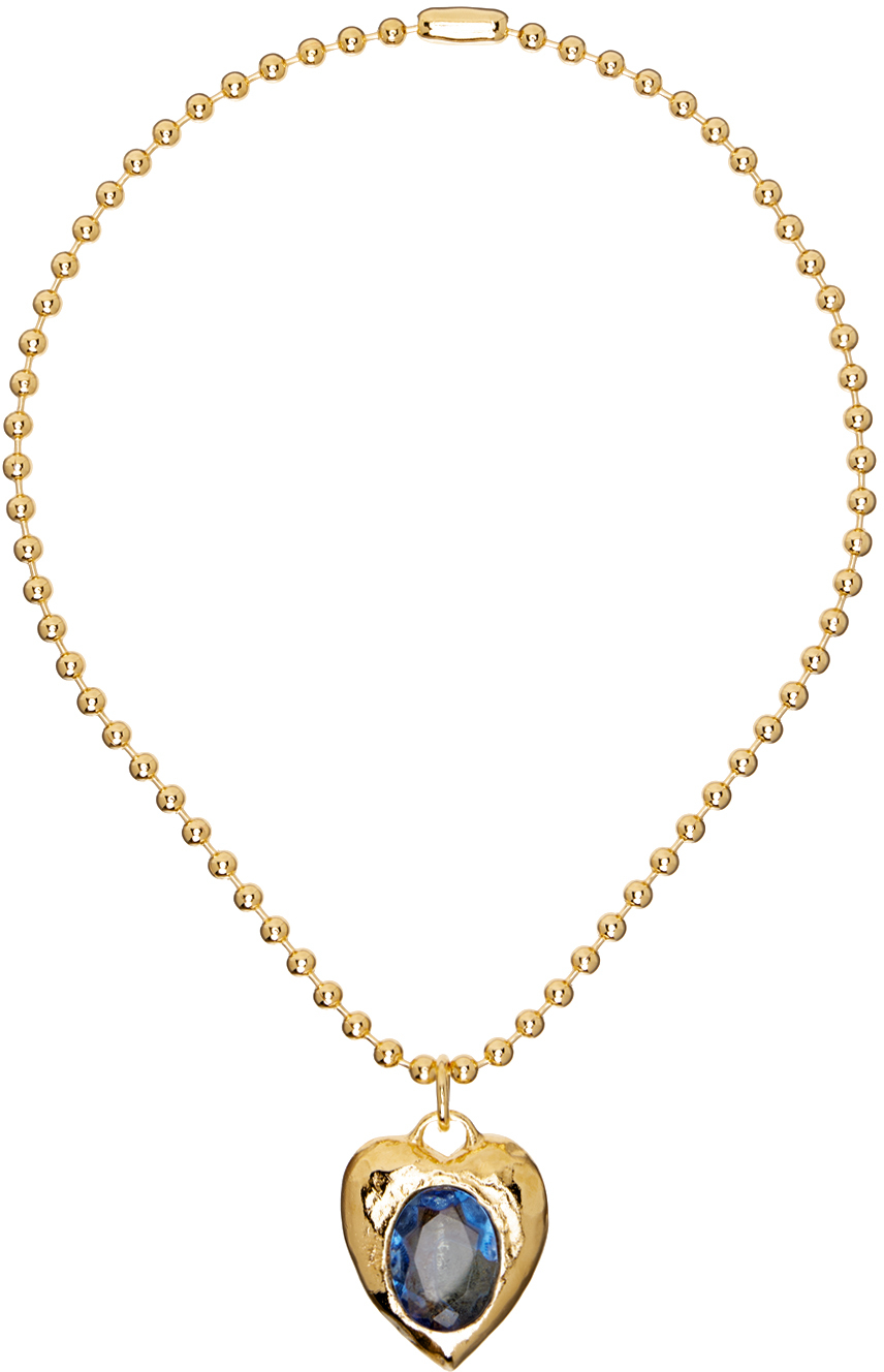 Gold & Blue Pacha Necklace