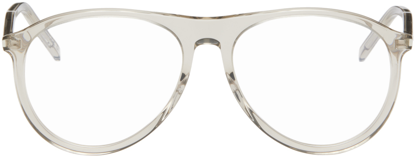 【関税込み】Saint Laurent ベージュ SL 667 メガネ Saint Laurent SL 667 Sunglasses