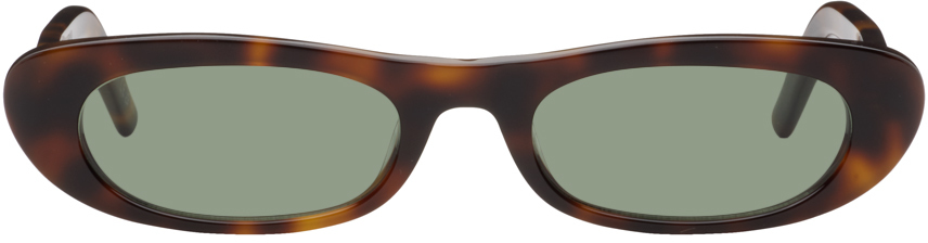 Saint Laurent Tortoiseshell SL 557 Shade Sunglasses