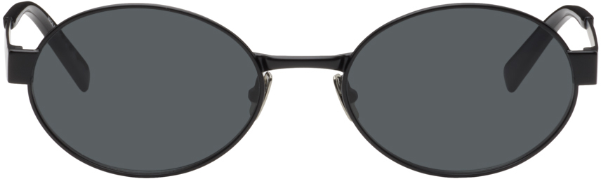 Black SL 692 Sunglasses by Saint Laurent on Sale