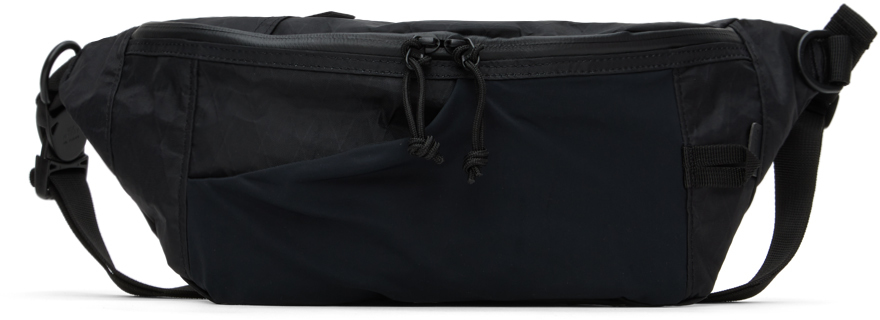 Snow Peak Black X-pac Nylon Waist Bag