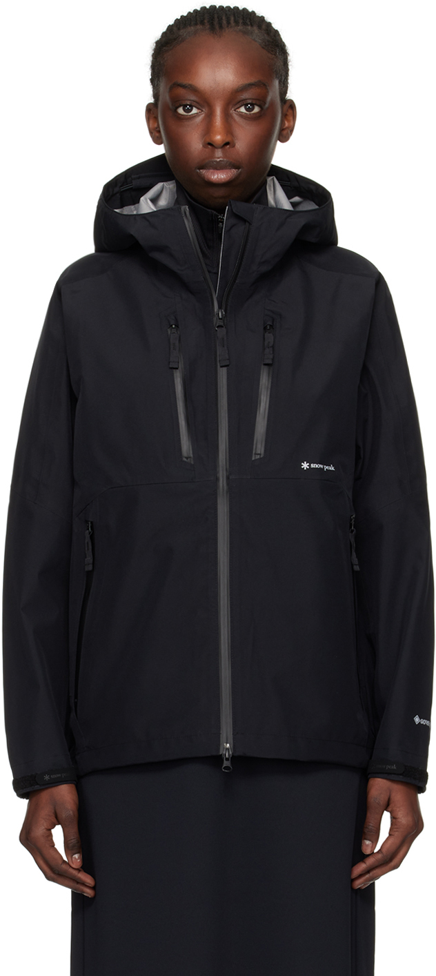 Snow Peak Black Waterproof Jacket