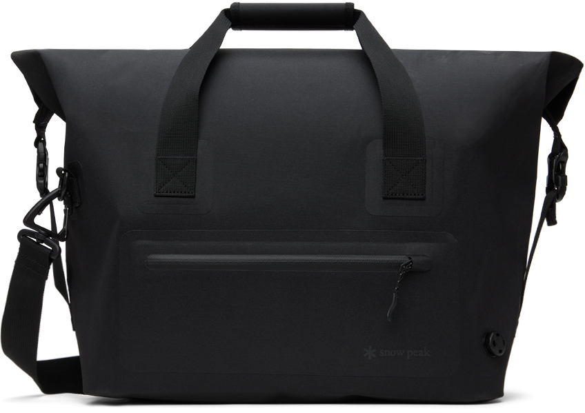Black Dry Boston Duffle Bag by Snow Peak on Sale