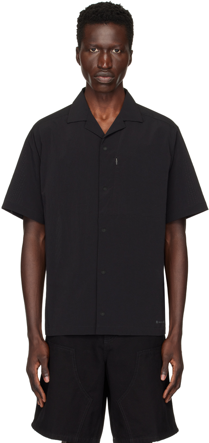 Black Breathable Quick Dry Shirt