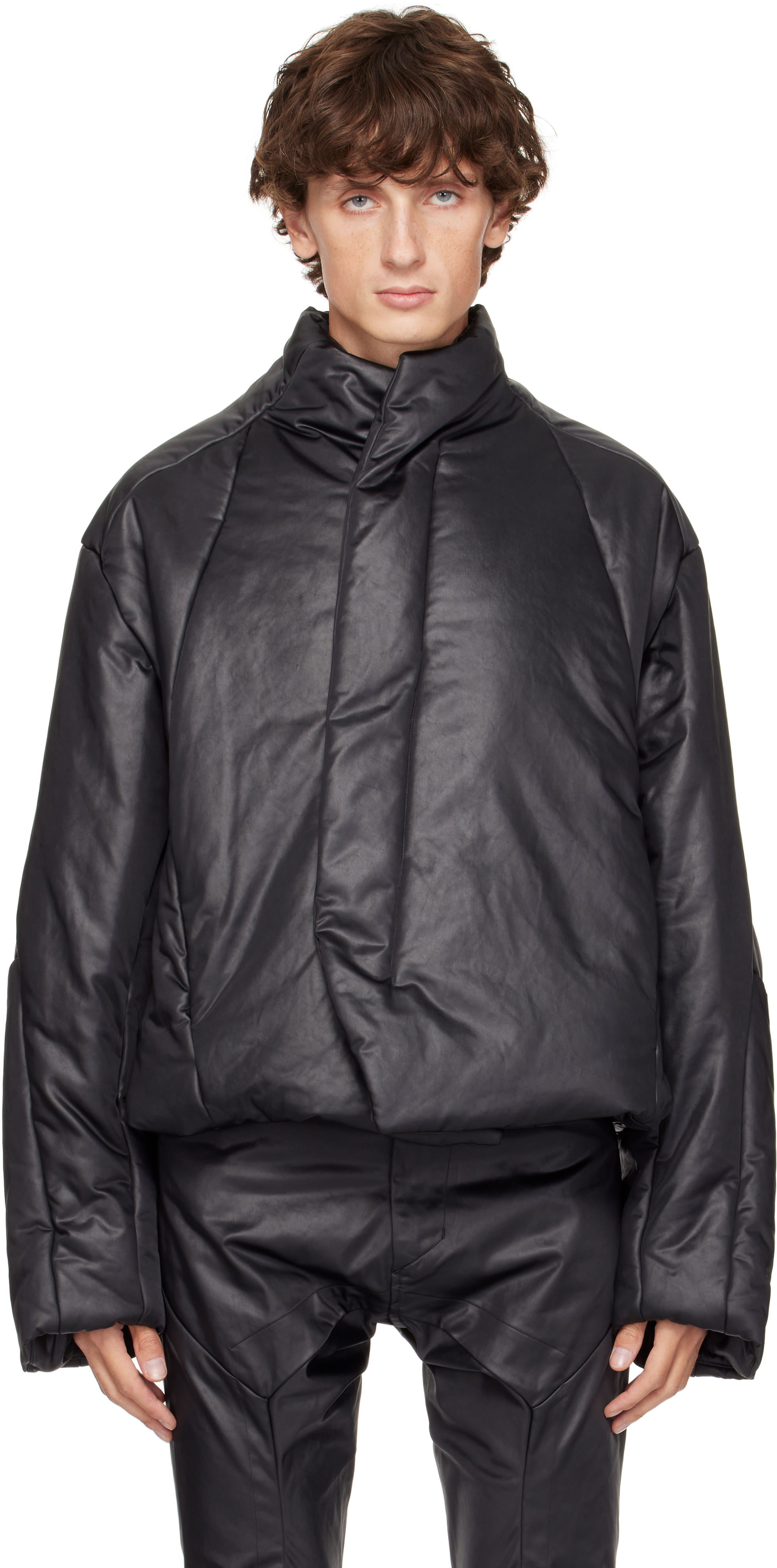 Shop Julius Black Berg Jacket