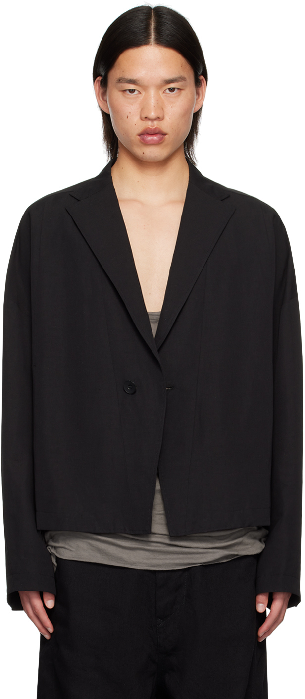 Black Wide Blazer