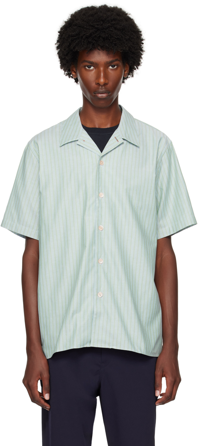 Green Striped Shirt