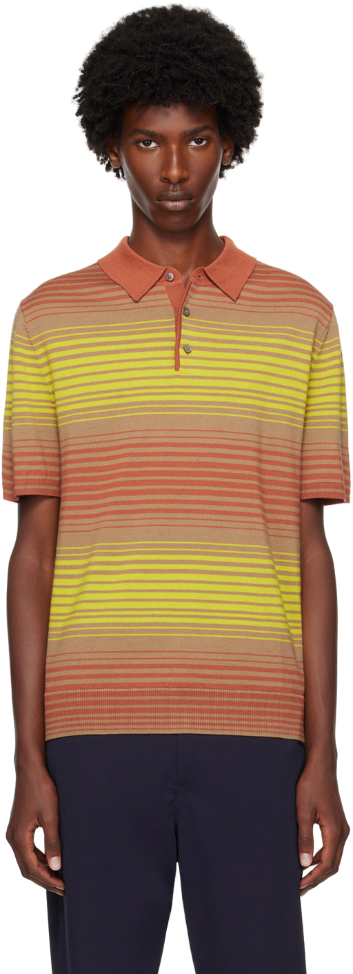 Red Striped Polo