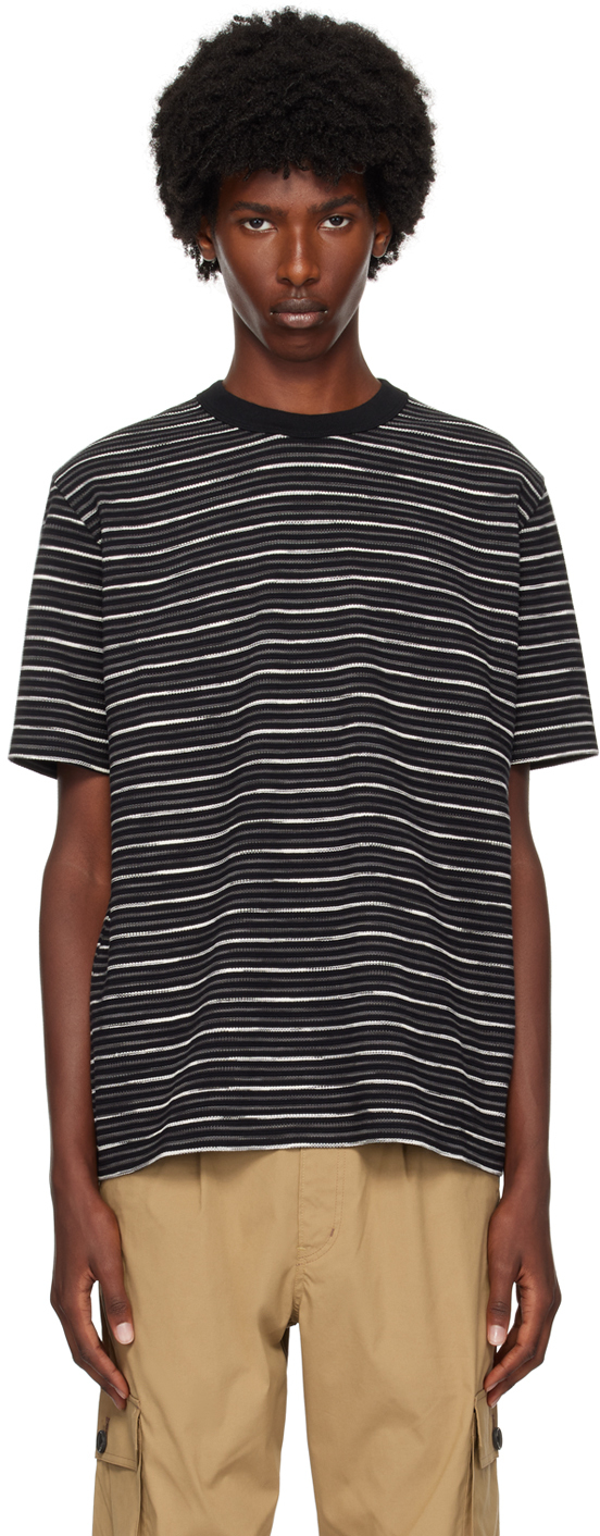 Black Striped T-Shirt