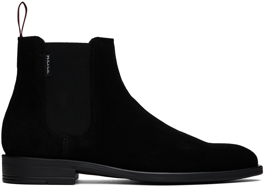 Black Cedric Chelsea Boots