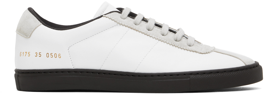 Shop Common Projects White Field Sneakers In 0506 White