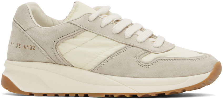 Common Projects: オフホワイト Track Premium スニーカー