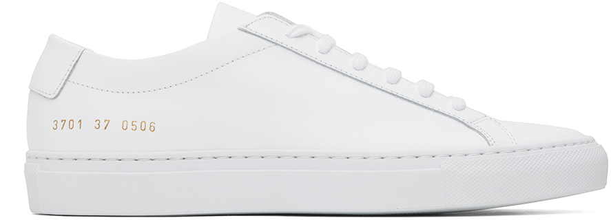 ◆Common Projects ◆ Original Achilles Low Sneakers White 37 Original Achilles Low sneakers in white - Common Projects
