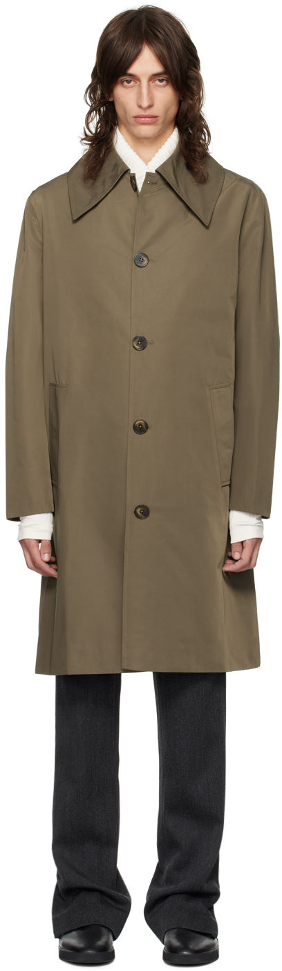 Shop 16arlington Khaki Torrance Coat In Cachi