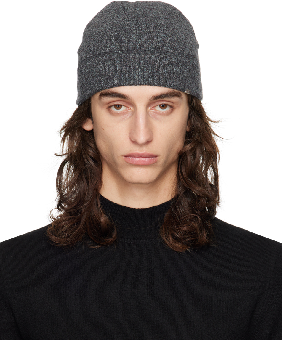 【関税込み】HYEIN SEO グレー ロゴ ビーニー Gray Logo Beanie by HYEIN SEO on Sale