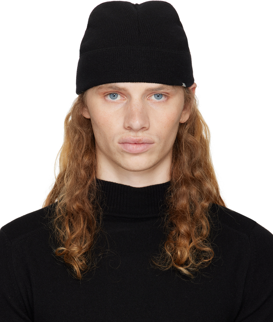 Black Logo Beanie