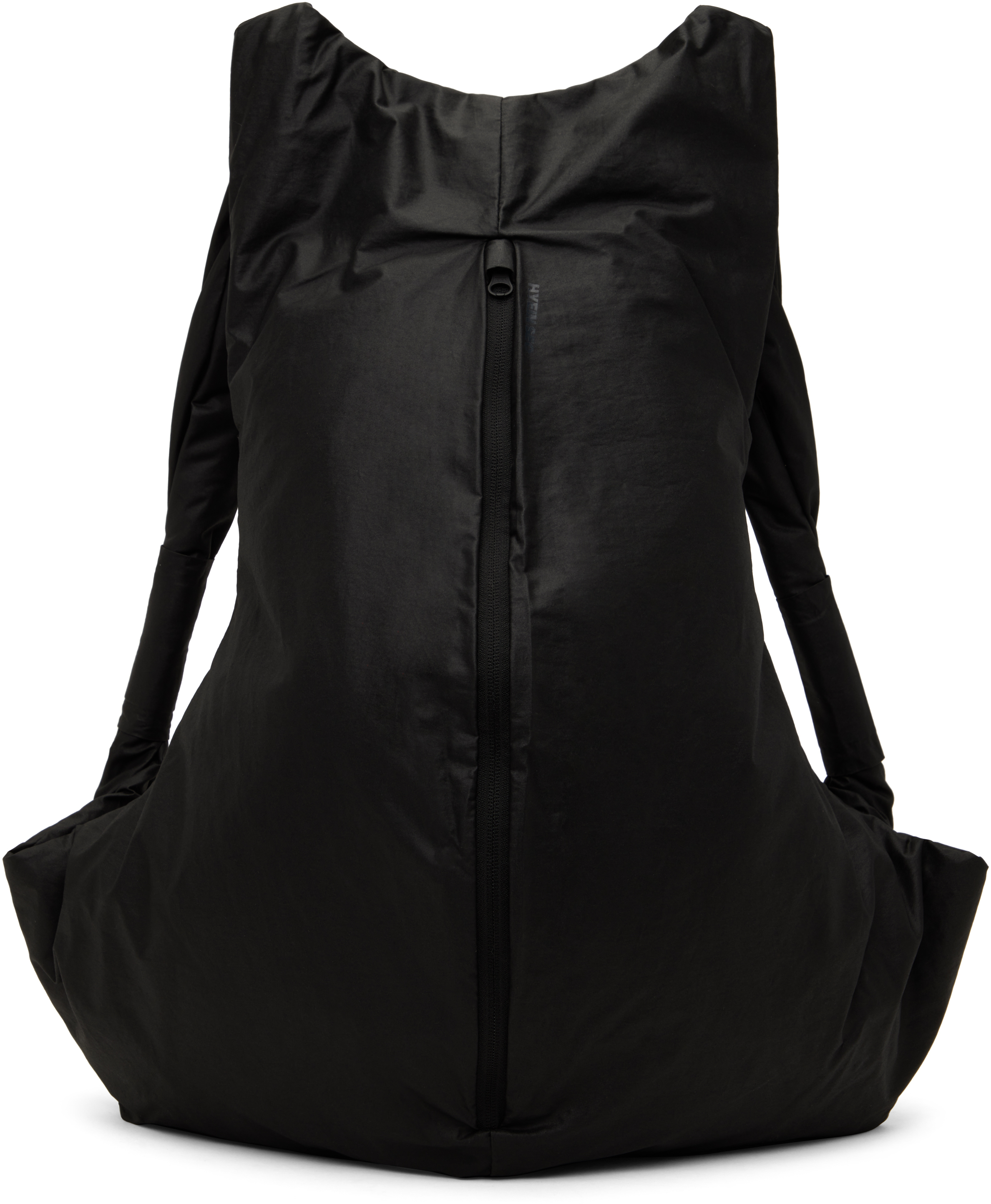 Hyein Seo Black Taffeta Backpack