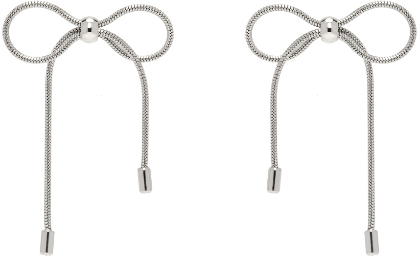 【関税込み】Marland Backus シルバー Bow ピアス Marland Backusのシルバー Bow ピアスがセール中