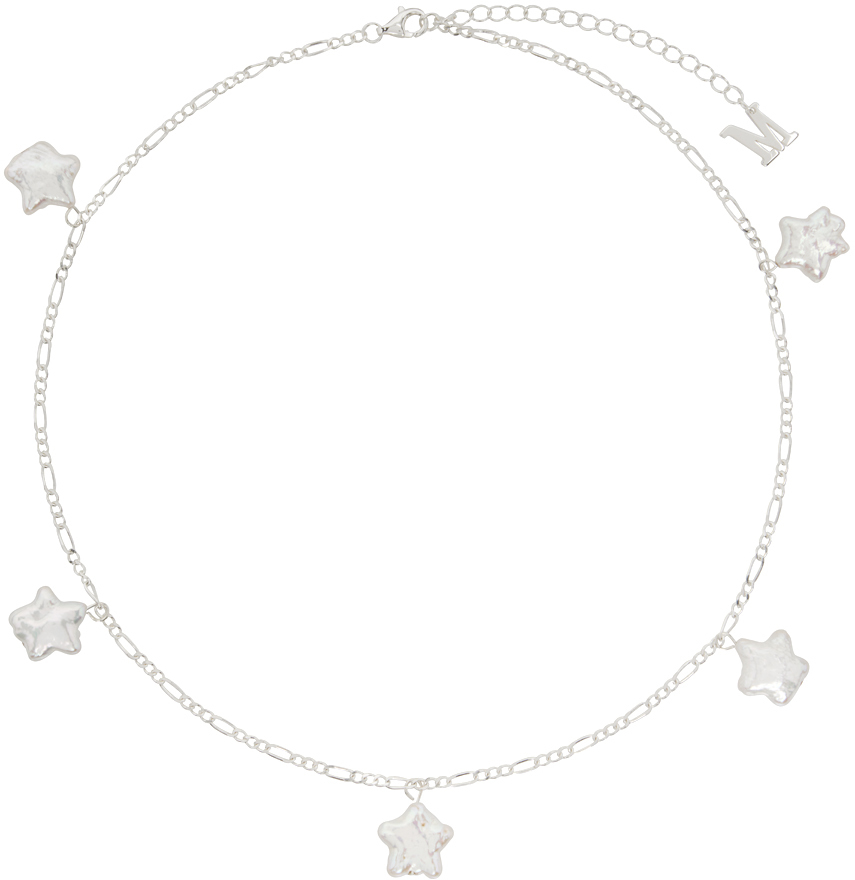 Marland Backus: Silver Seeing Stars Necklace | SSENSE