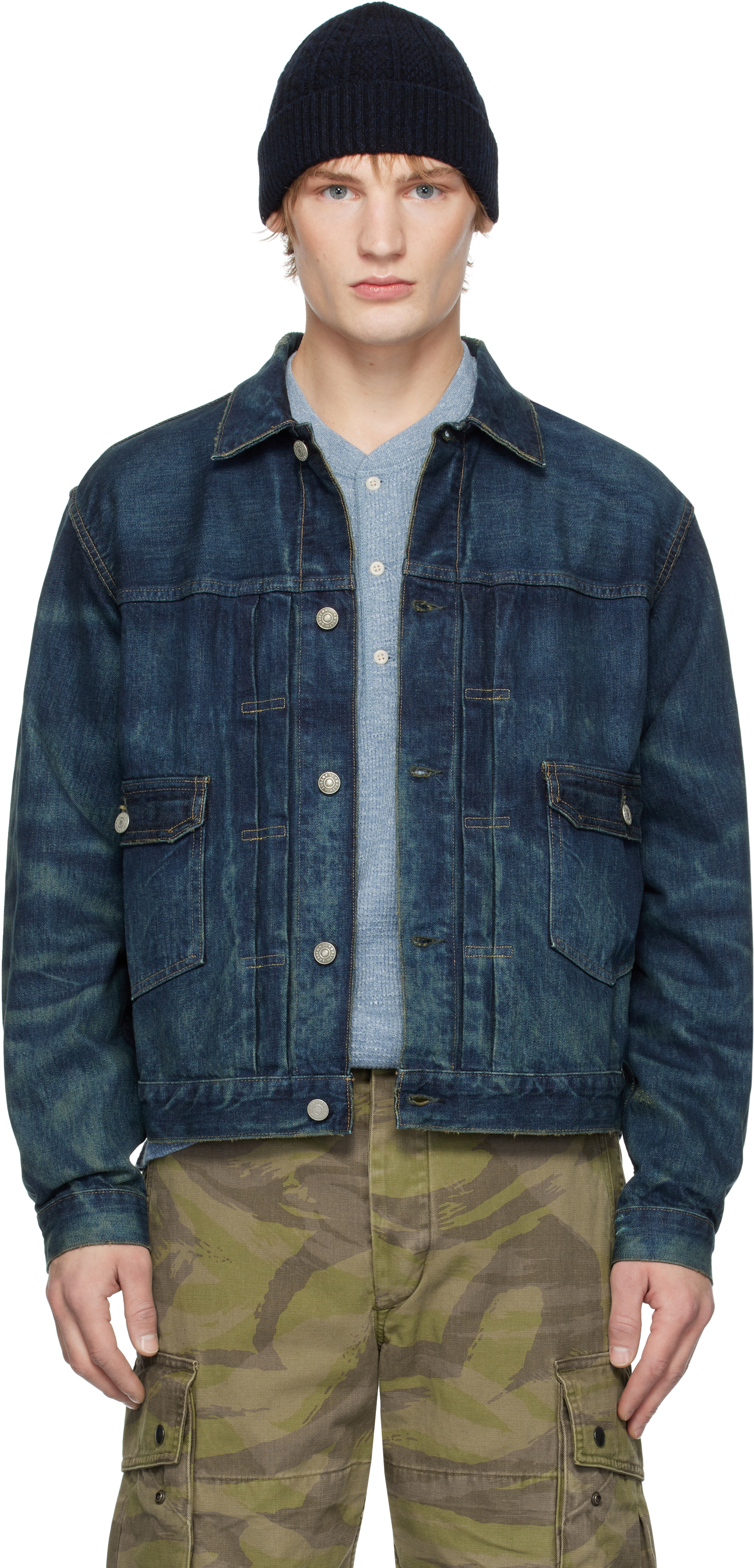 Indigo Westview Trucker Denim Jacket